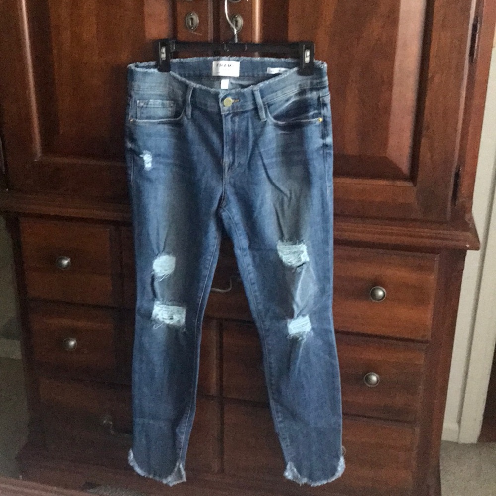 NWOT Frame Denim Le Skinny de Jeanne Size 30